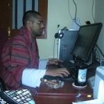 Abi at work