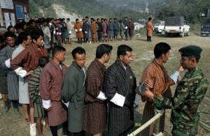 BHUTAN-POLITICS-ELECTION Free and fair?